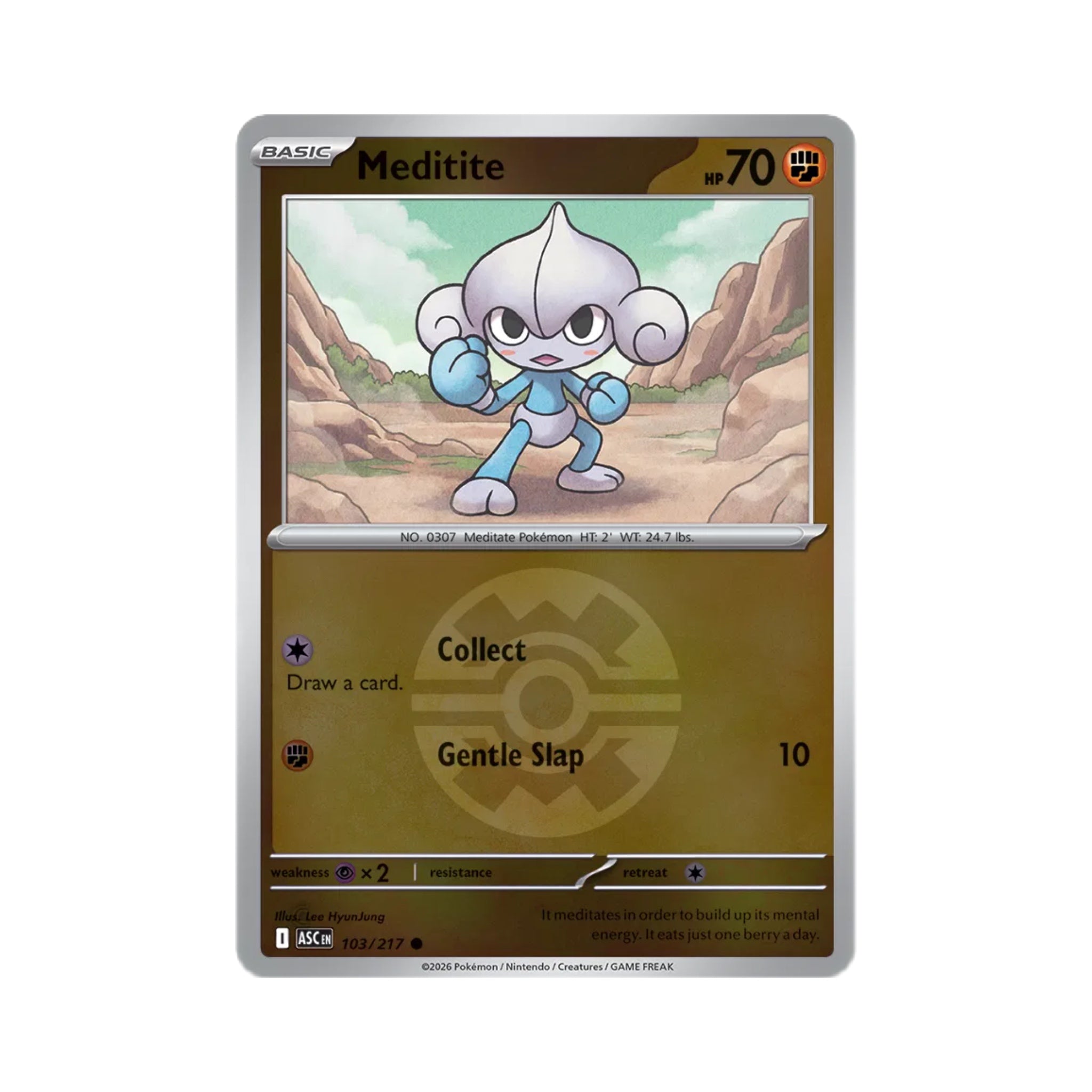 Meditite (Quick Ball) 103/217