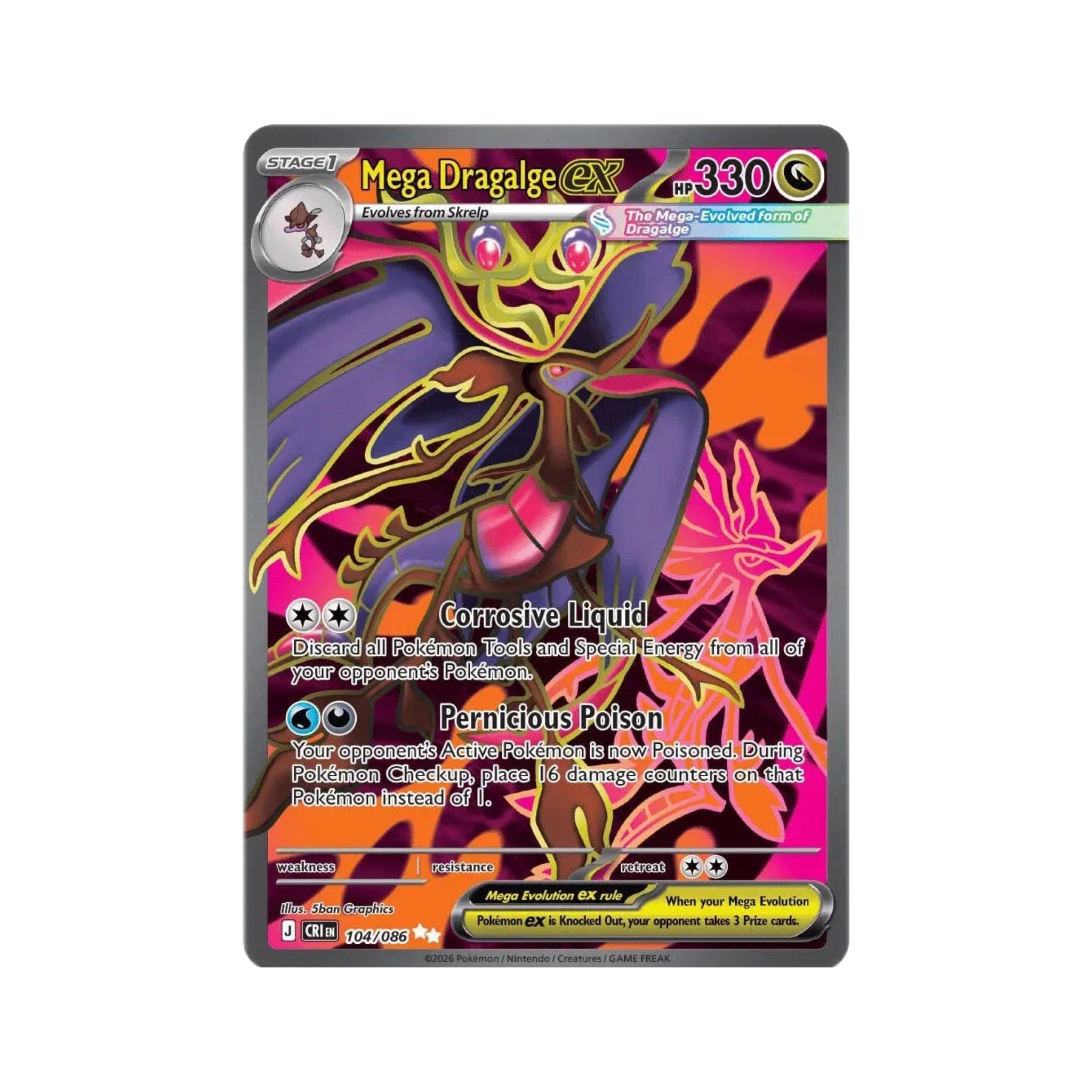 Mega Dragalge EX 104/086