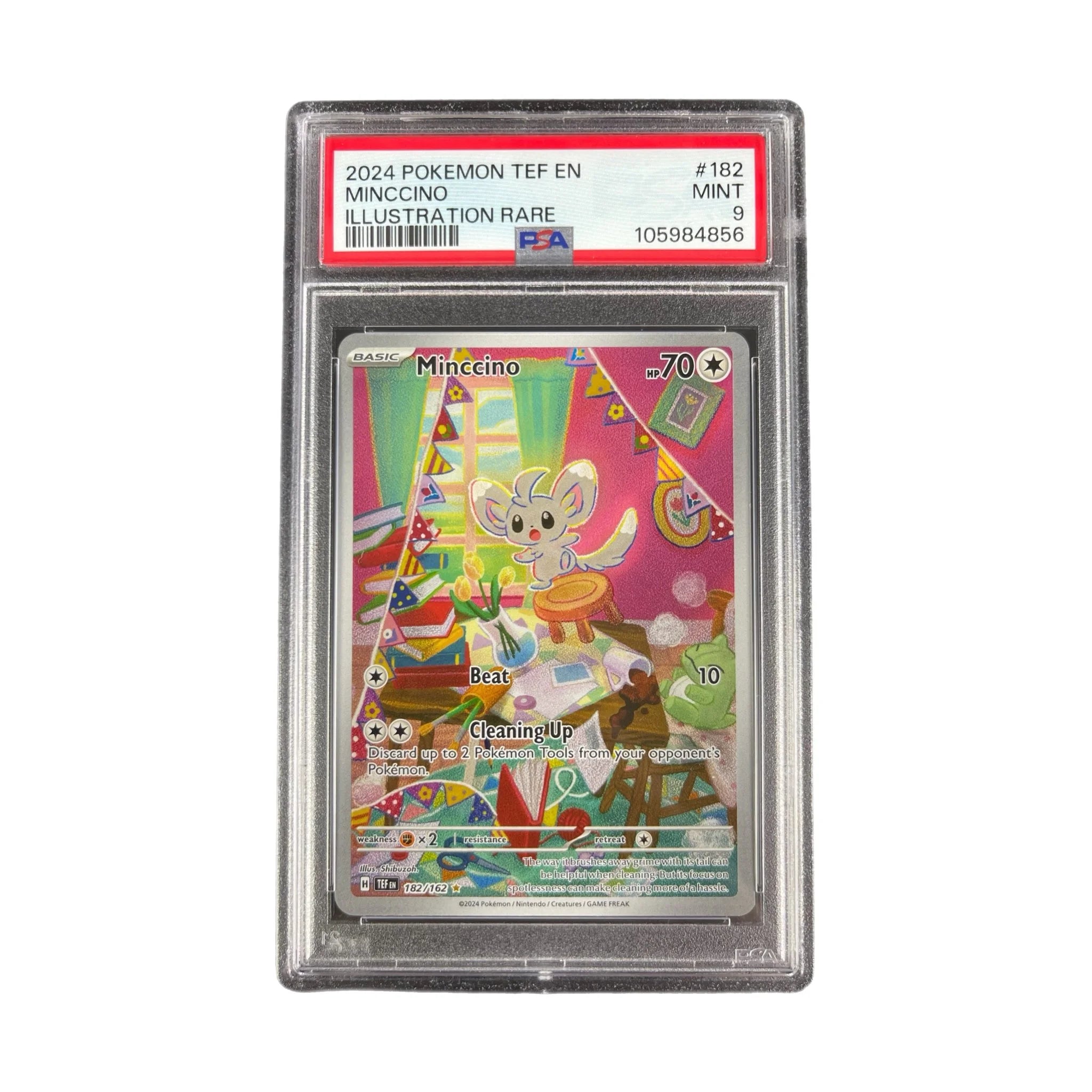 Minccino 182/162 - PSA 9