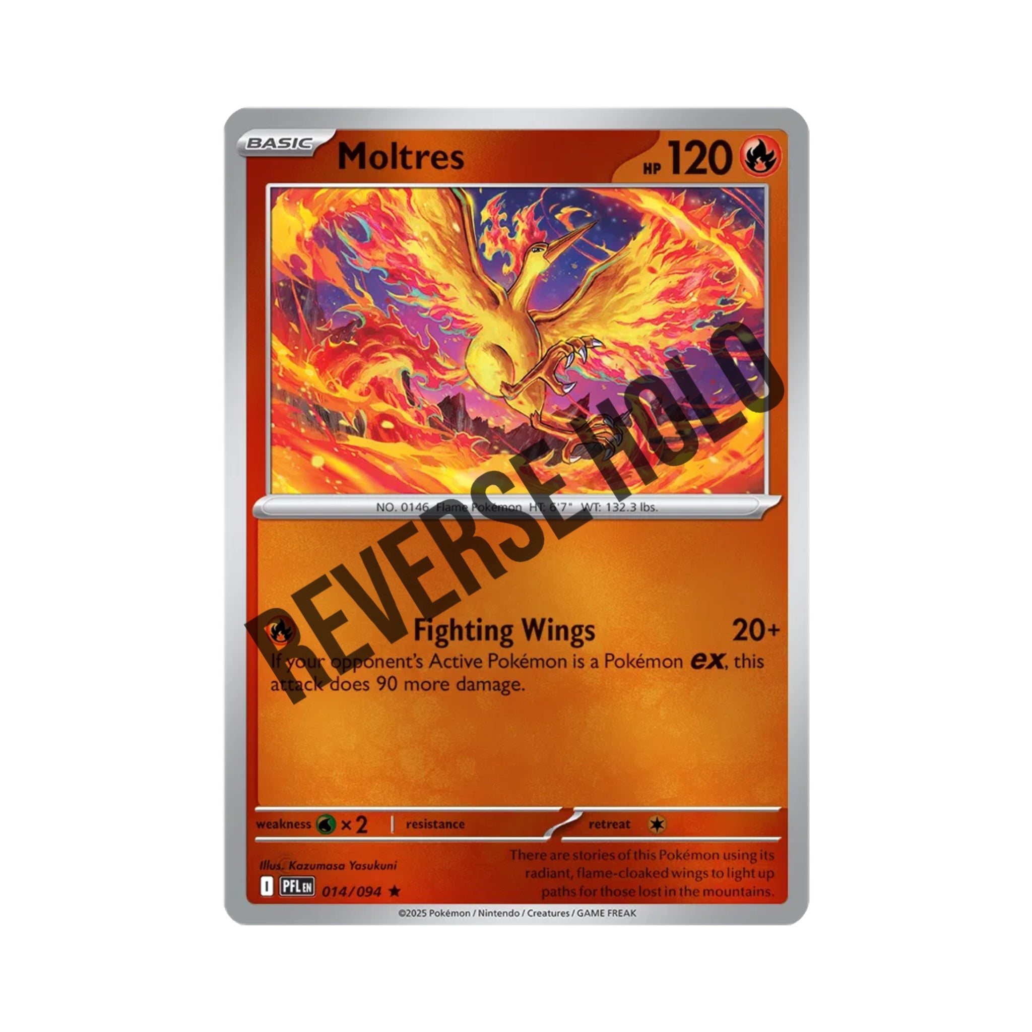 Moltres (Reverse Holo) 014/094