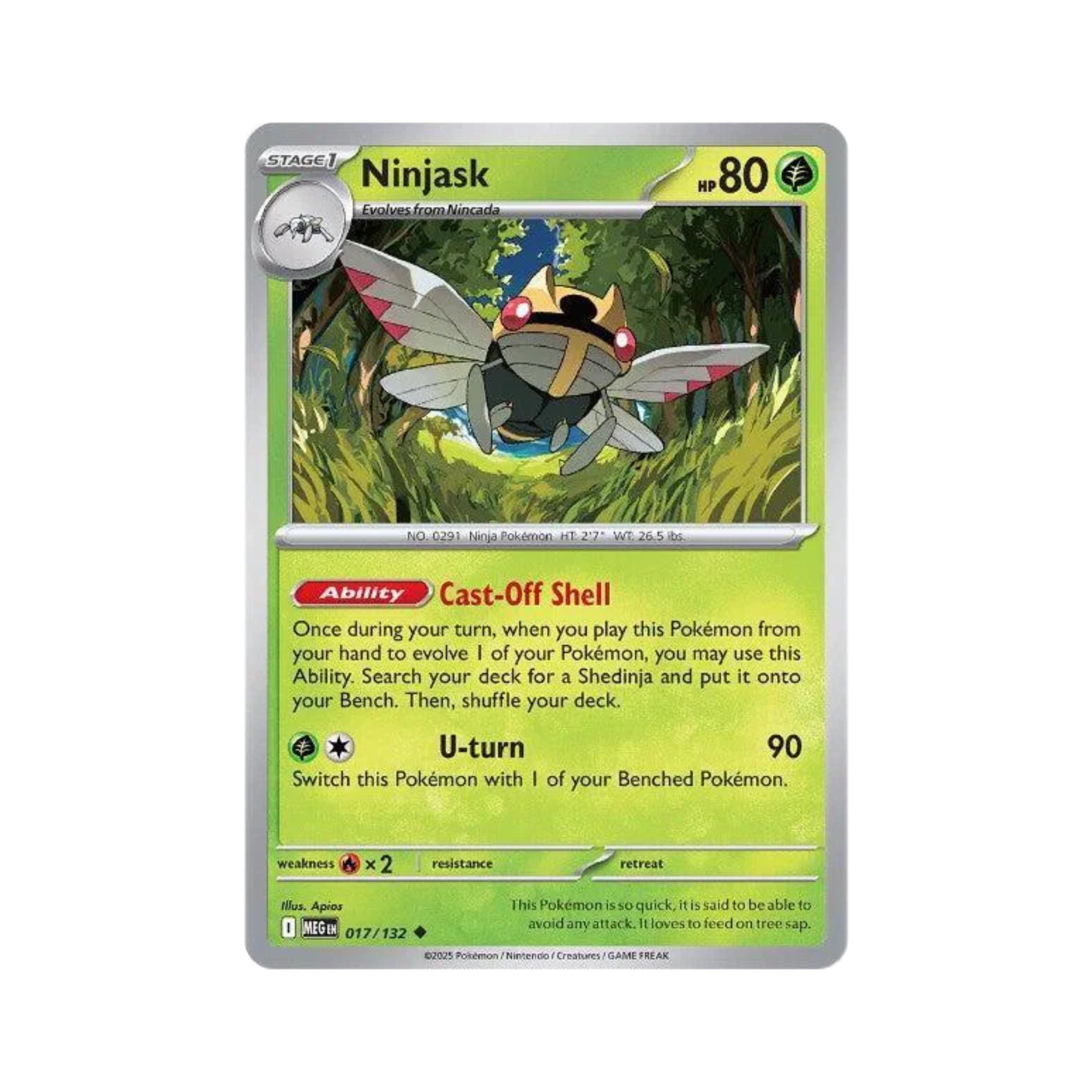 Ninjask 017/132