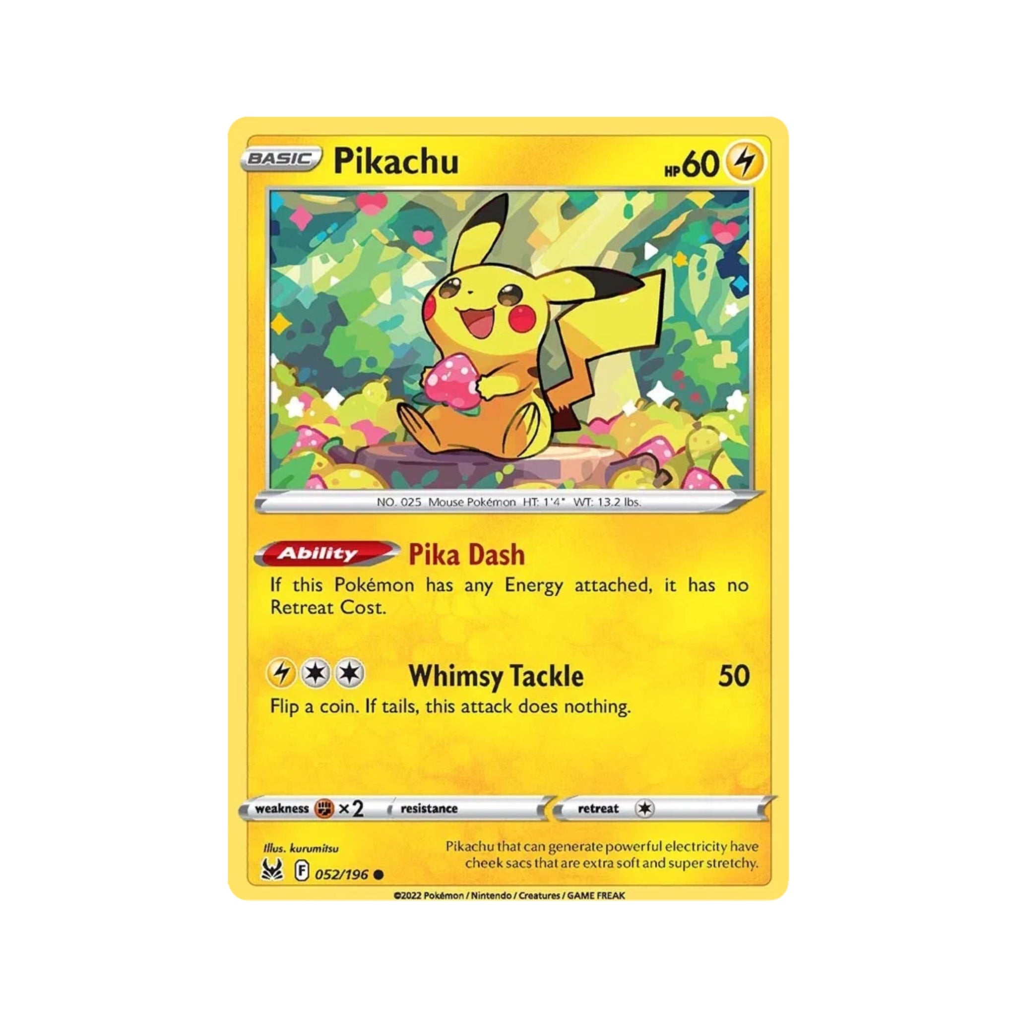 Pikachu 052/196