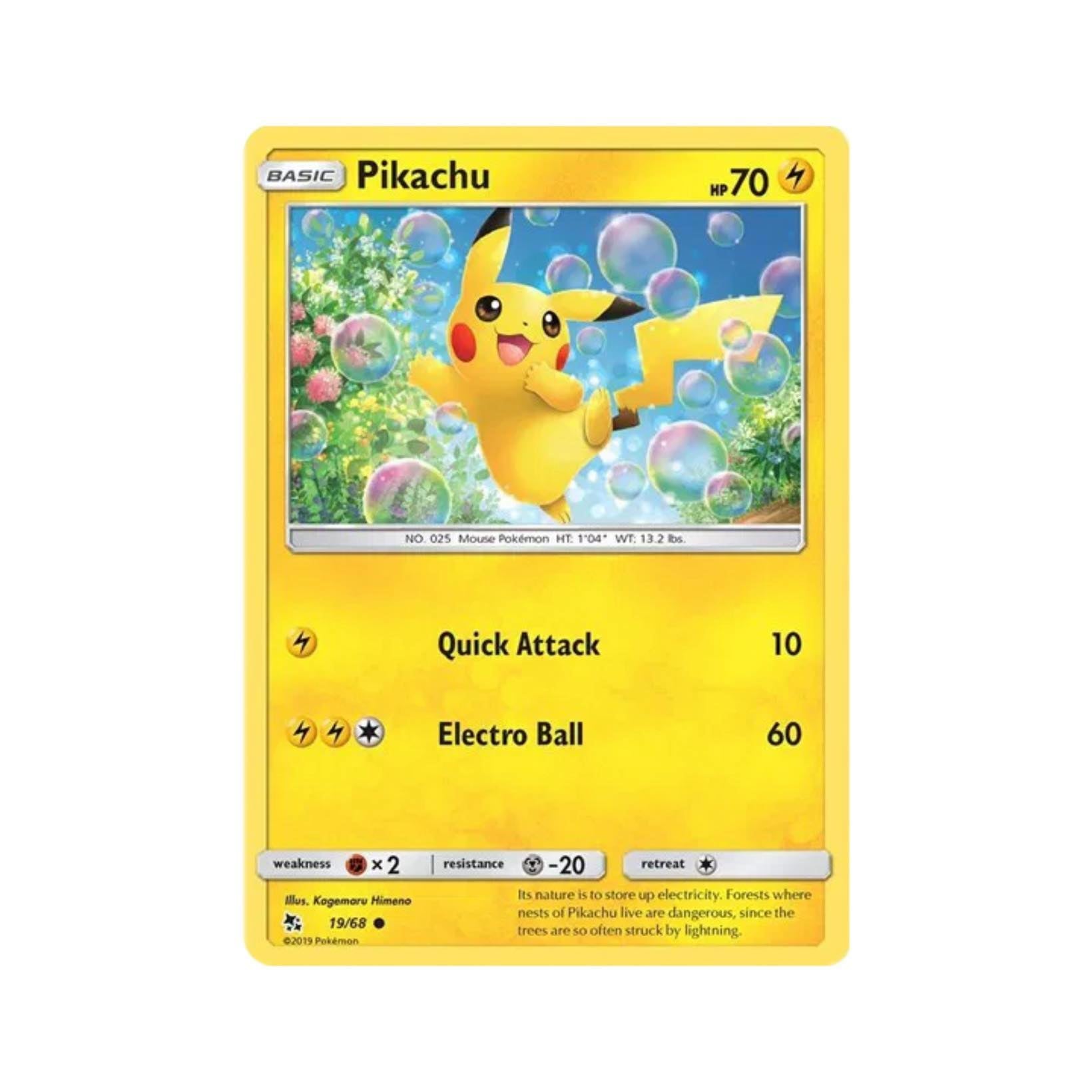Pikachu 19/68