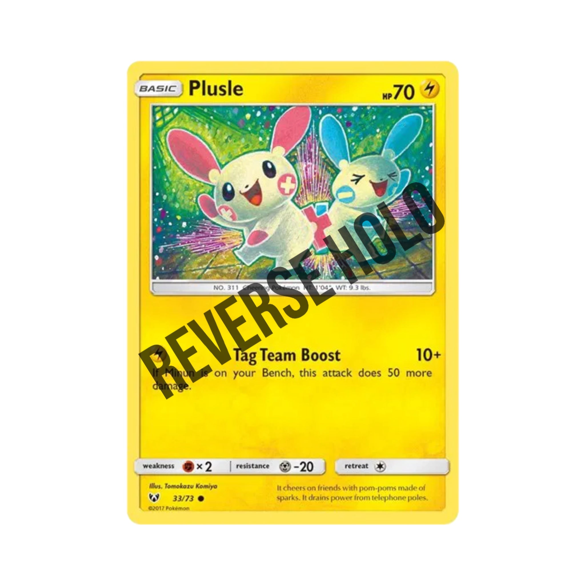 Plusle (Reverse Holo) 33/73