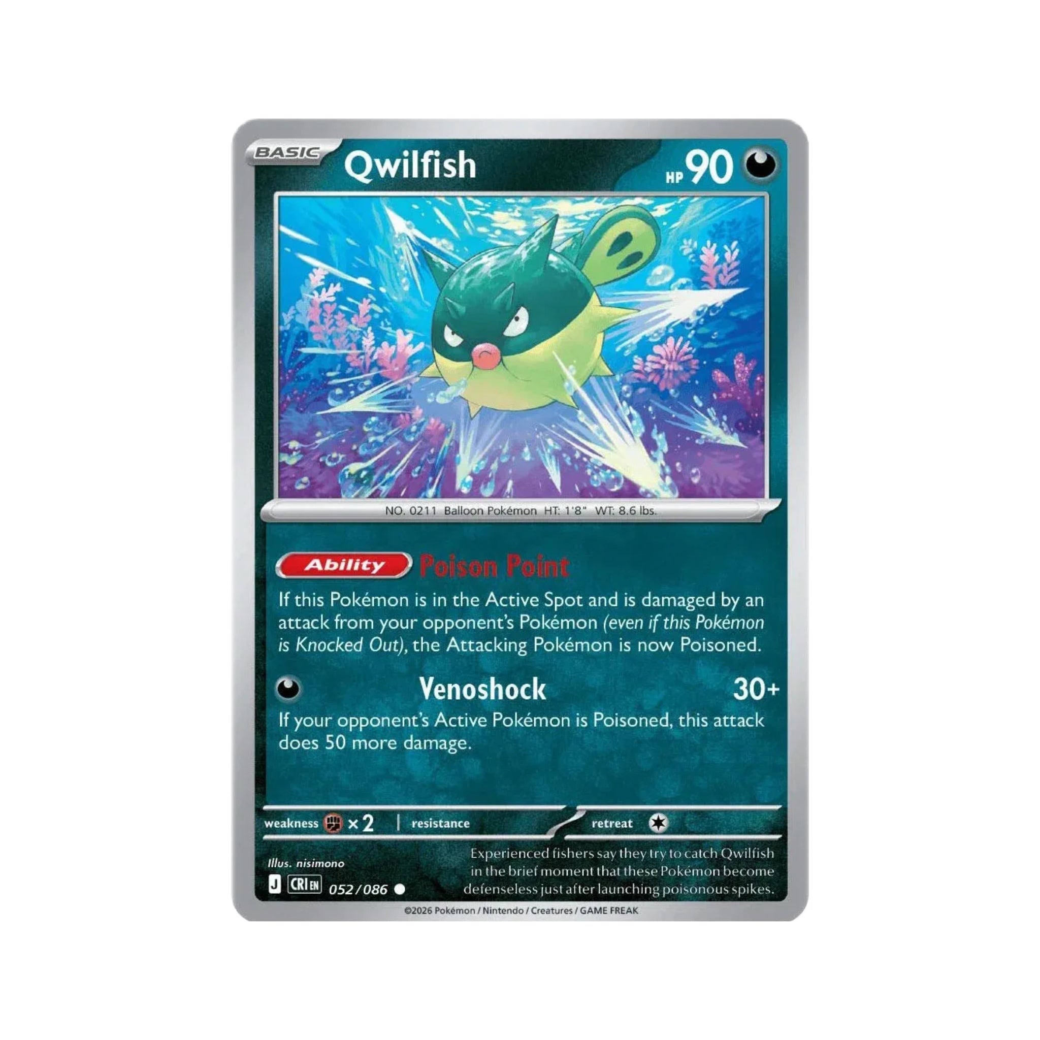 Qwilfish 052/086
