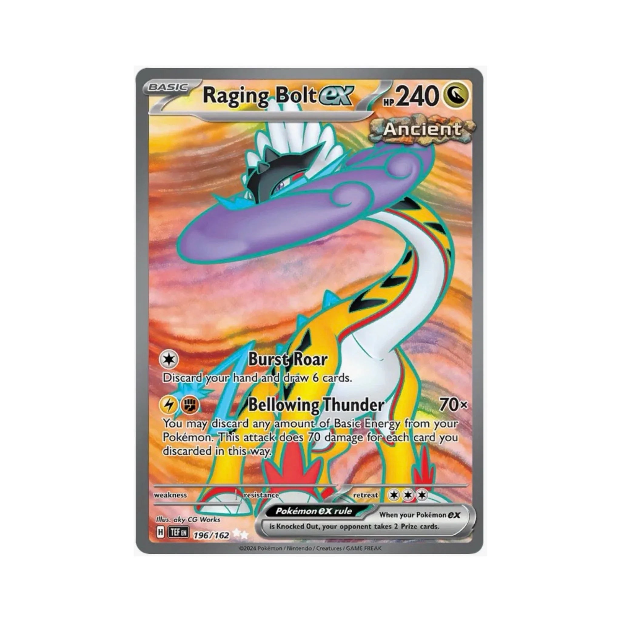 Raging Bolt EX 196/162