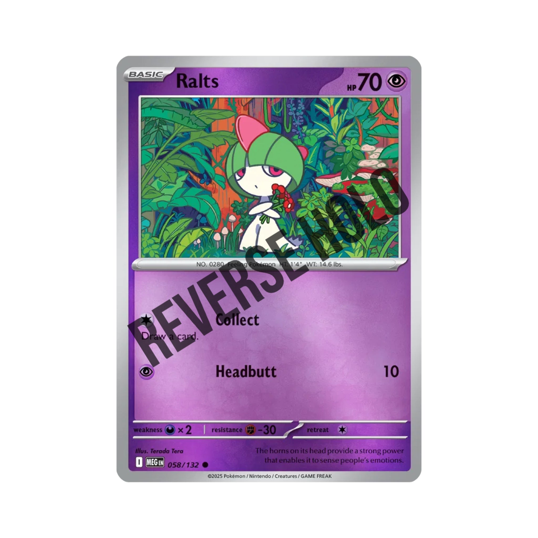Ralts (Reverse Holo) 058/132