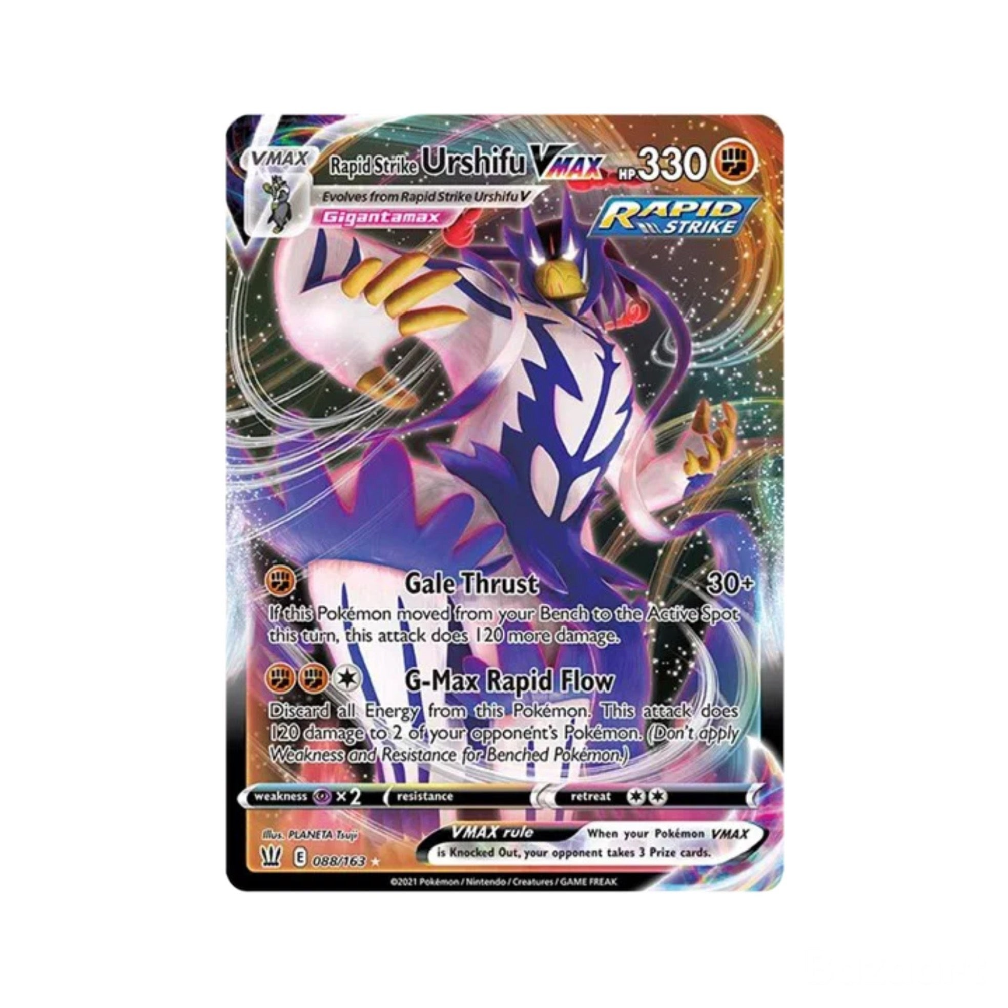 Rapid Strike Urshifu VMAX 088/163