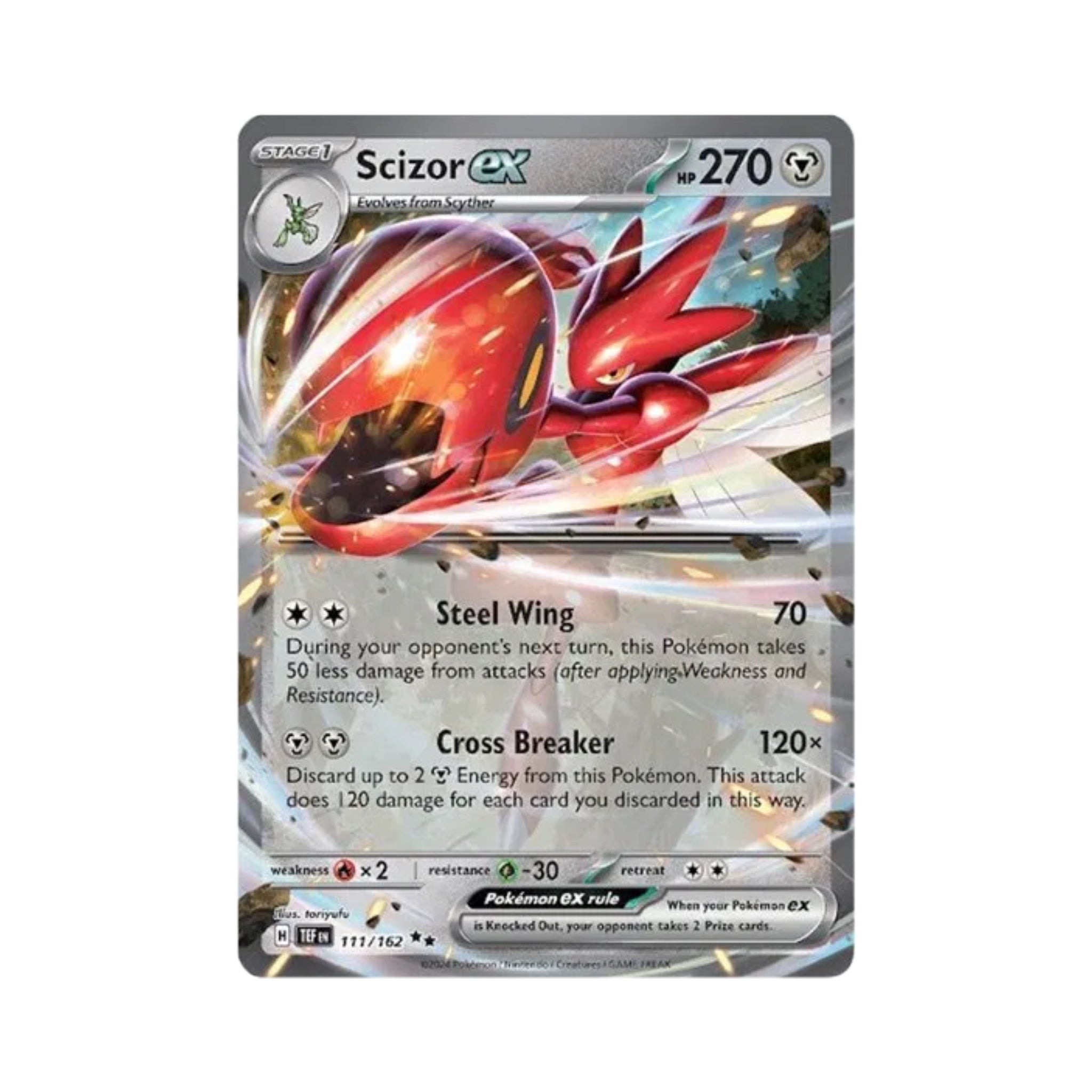 Scizor ex 111/162