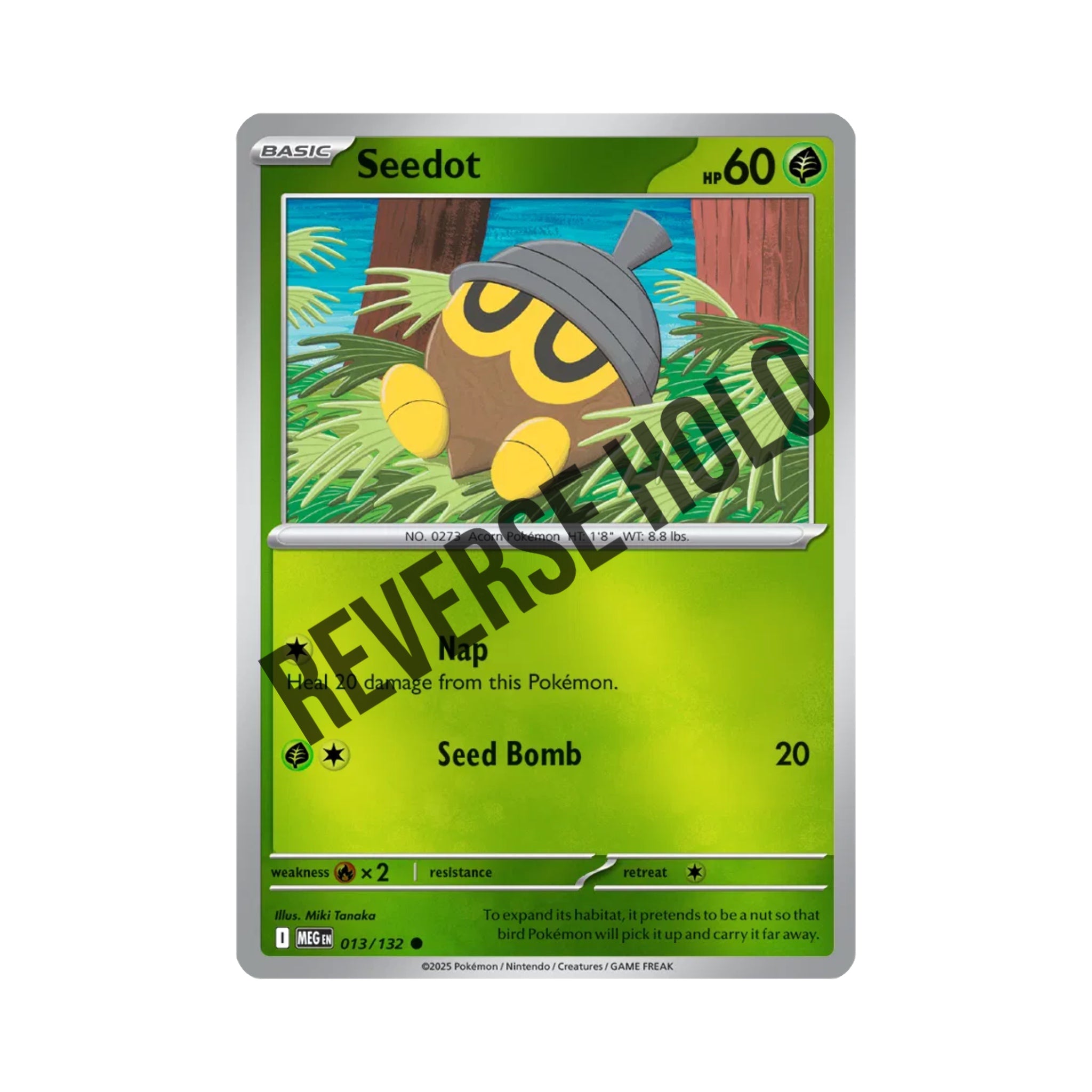 Seedot (Reverse Holo) 013/132