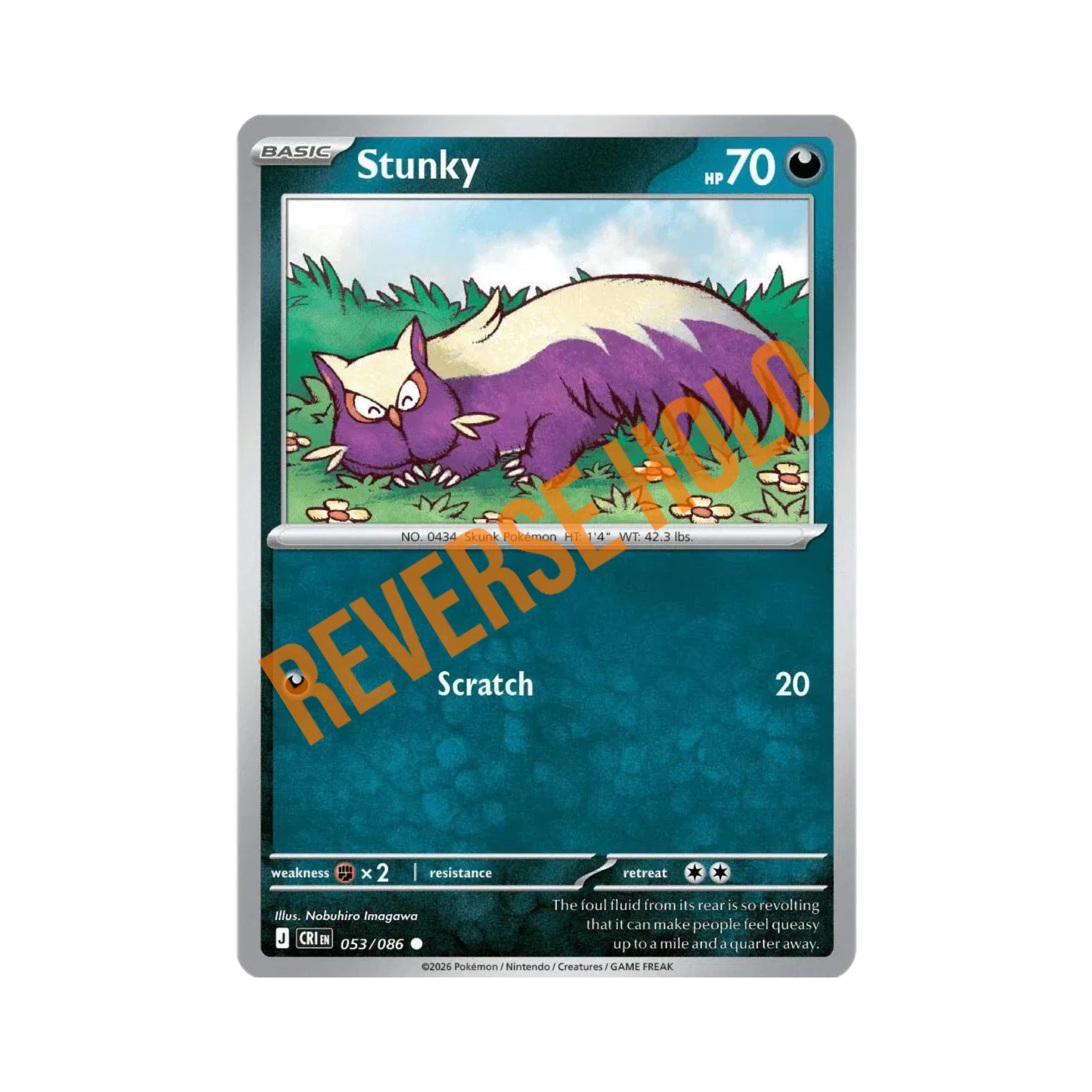 Stunky (Reverse Holo) 053/086