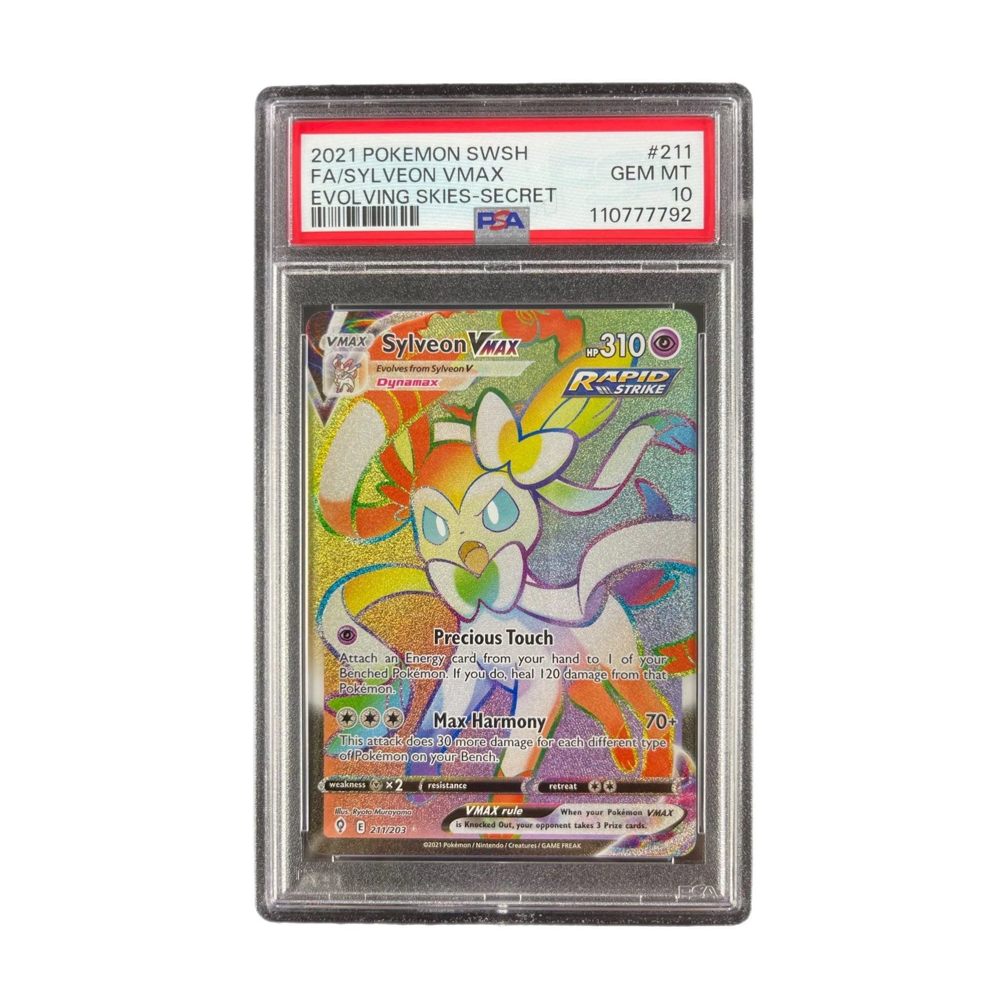 Sylveon VMAX 211/203 - PSA 10