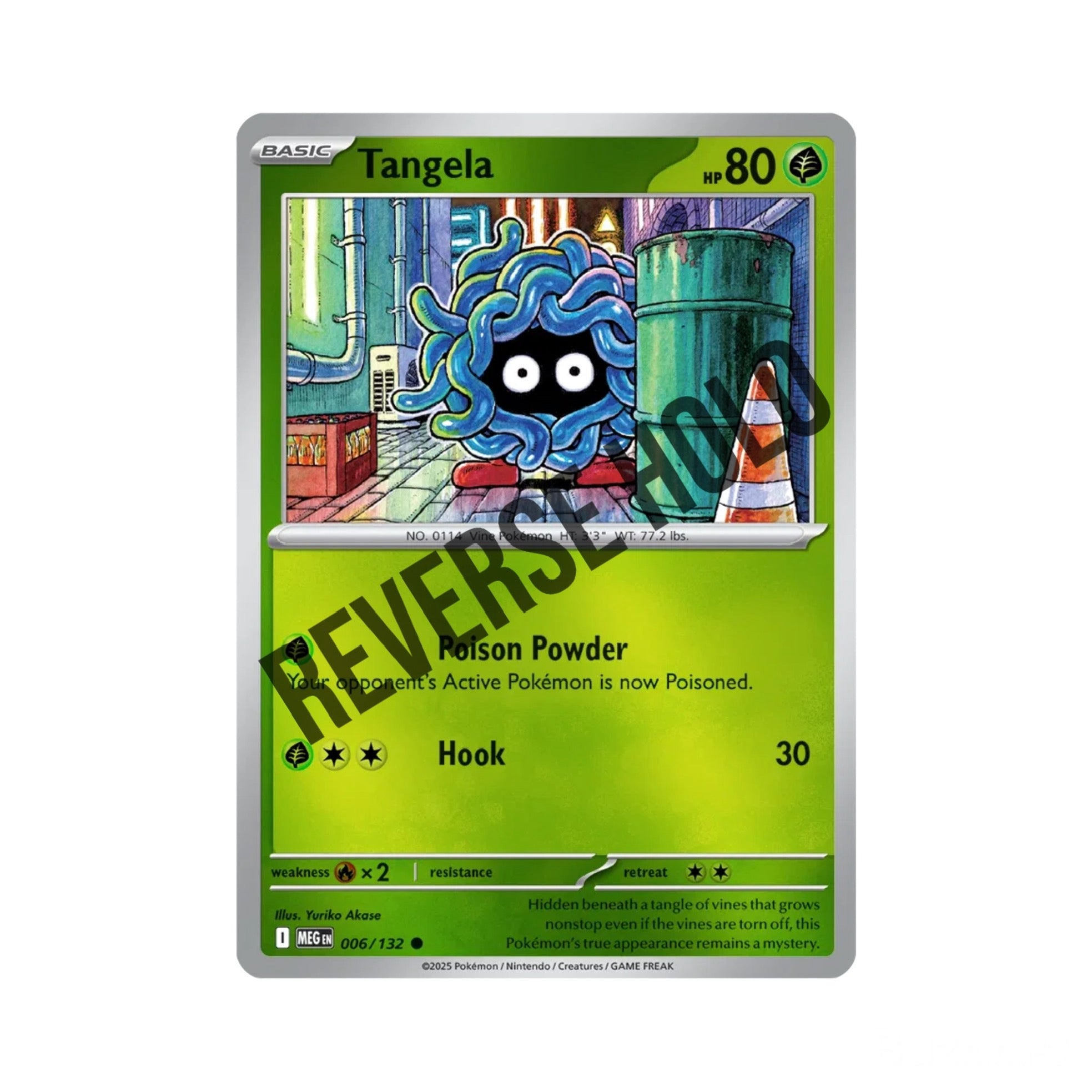 Tangela (Reverse Holo) 006/132
