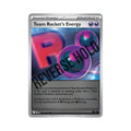 Team Rocket's Energy (Reverse Holo) 217/217
