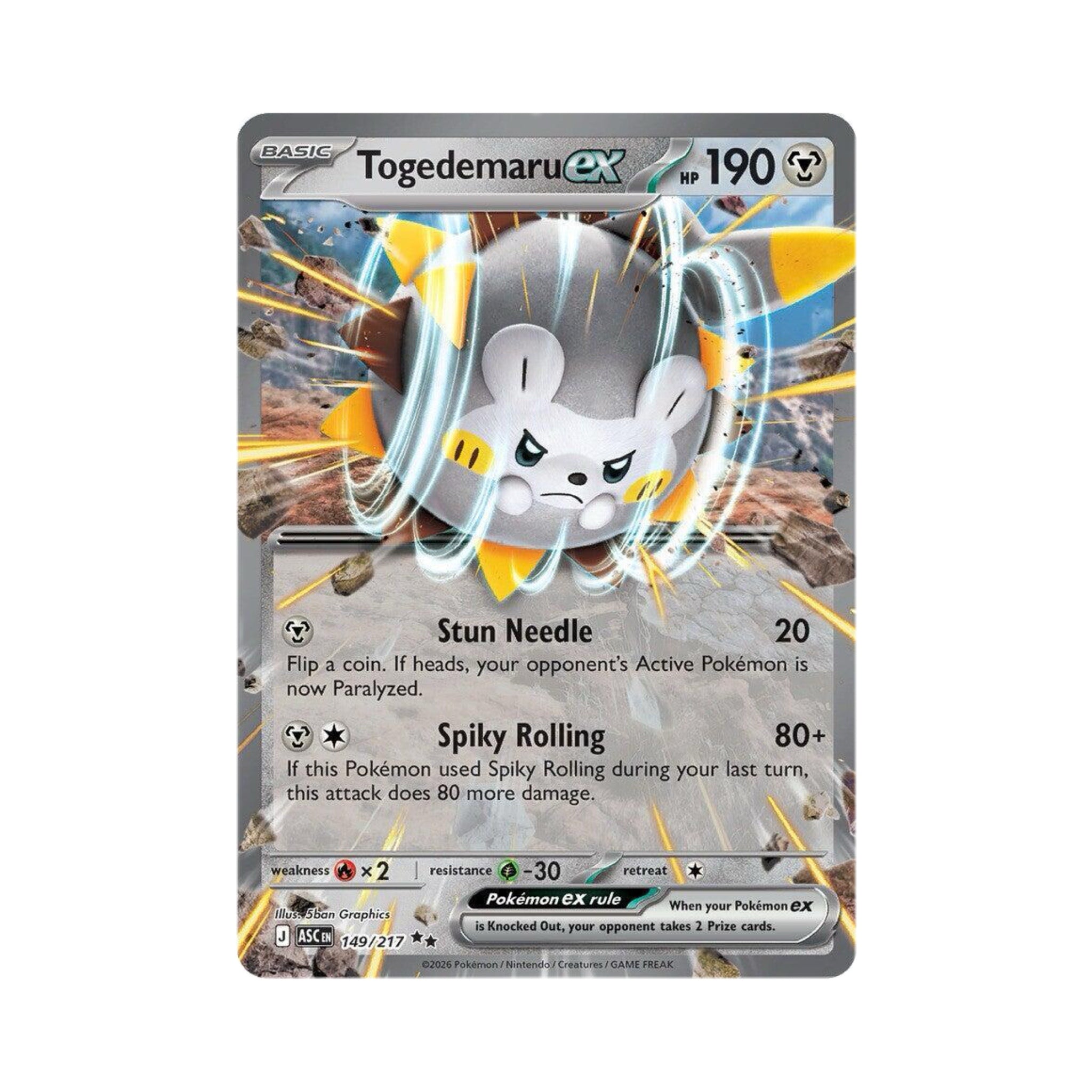 Togedemaru ex 149/217