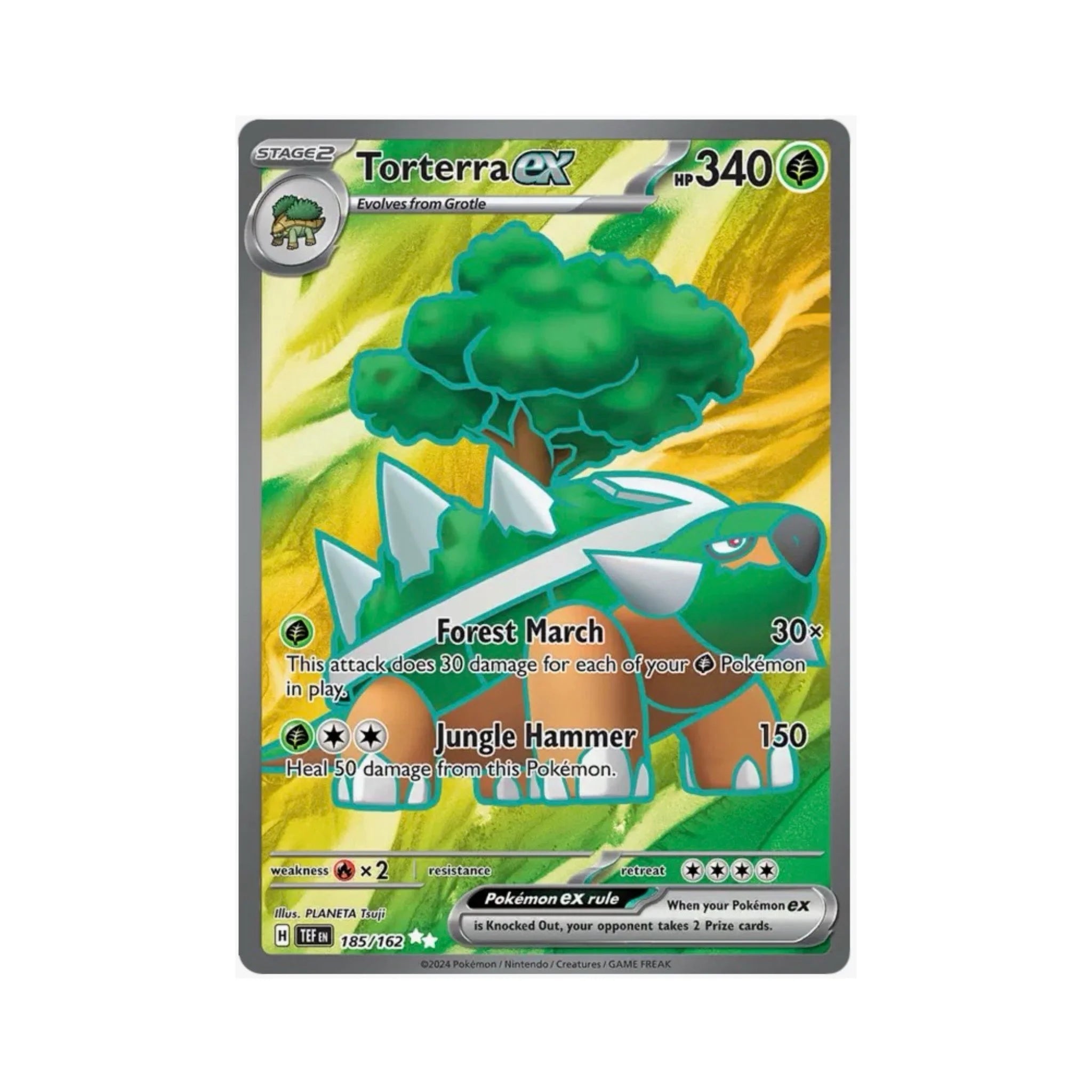 Torterra EX 185/162