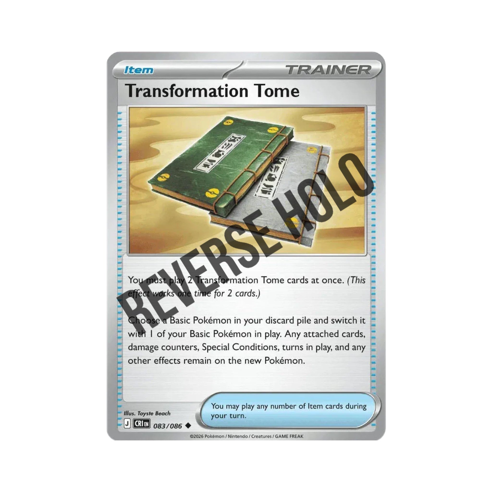 Transformation Tome (Reverse Holo) 083/086