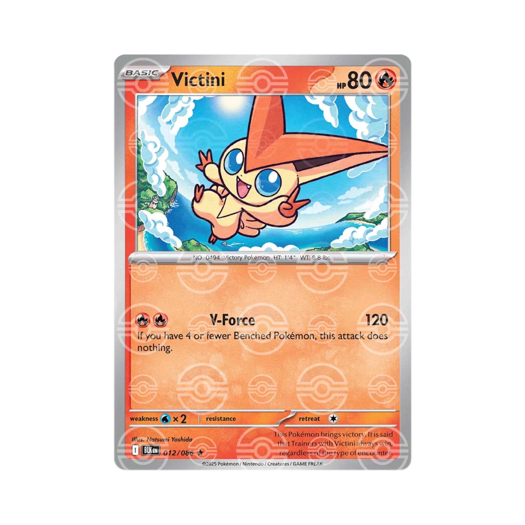 Victini (Poke Ball Pattern) 012/086
