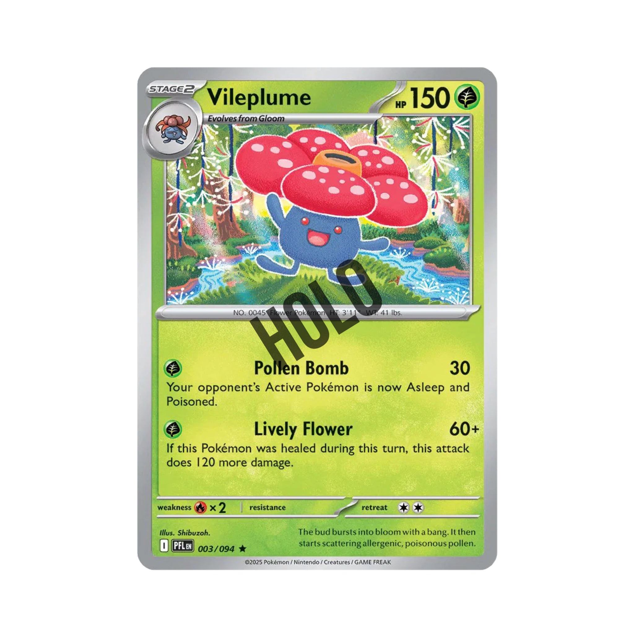 Vileplume (Holo) 003/094