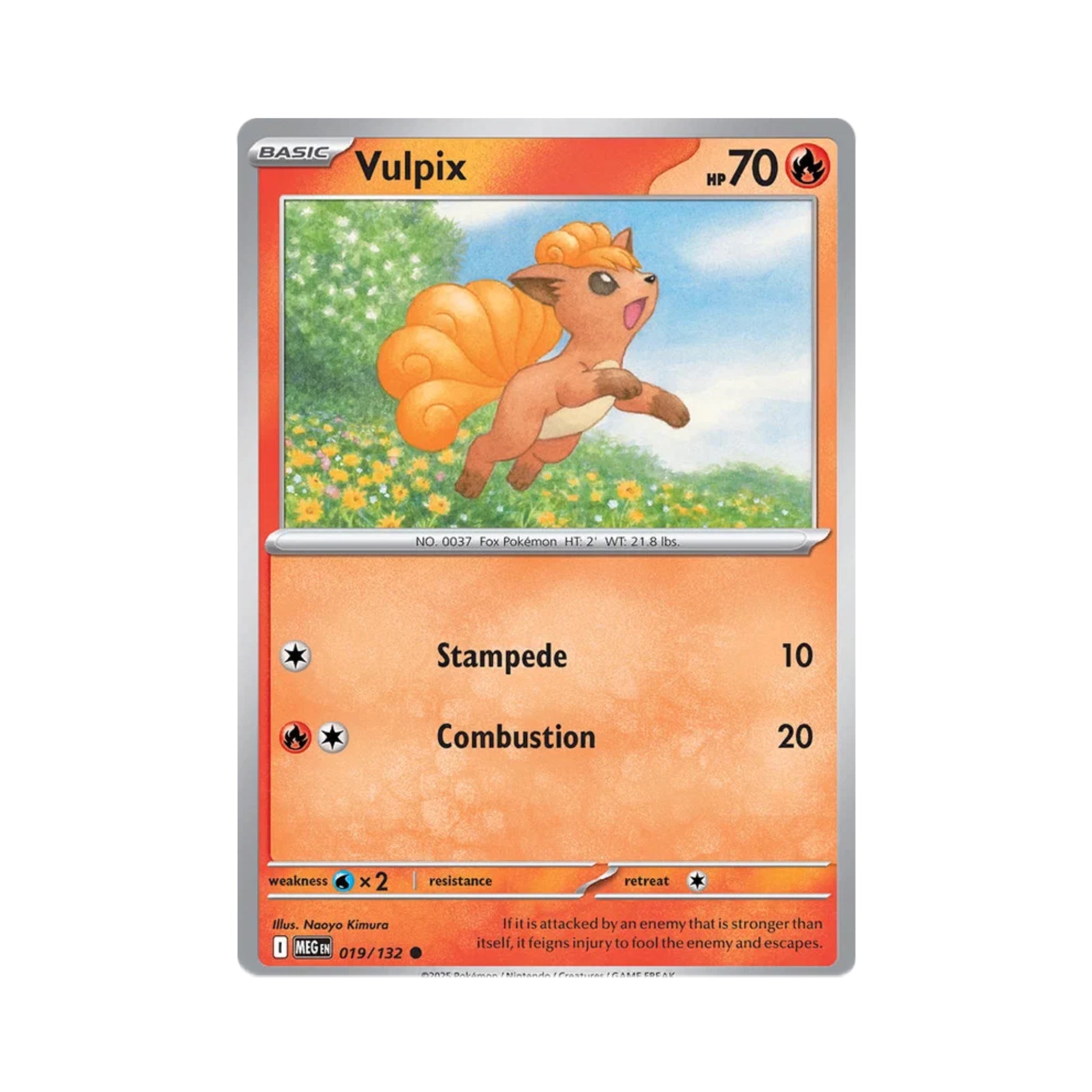 Vulpix 019/132