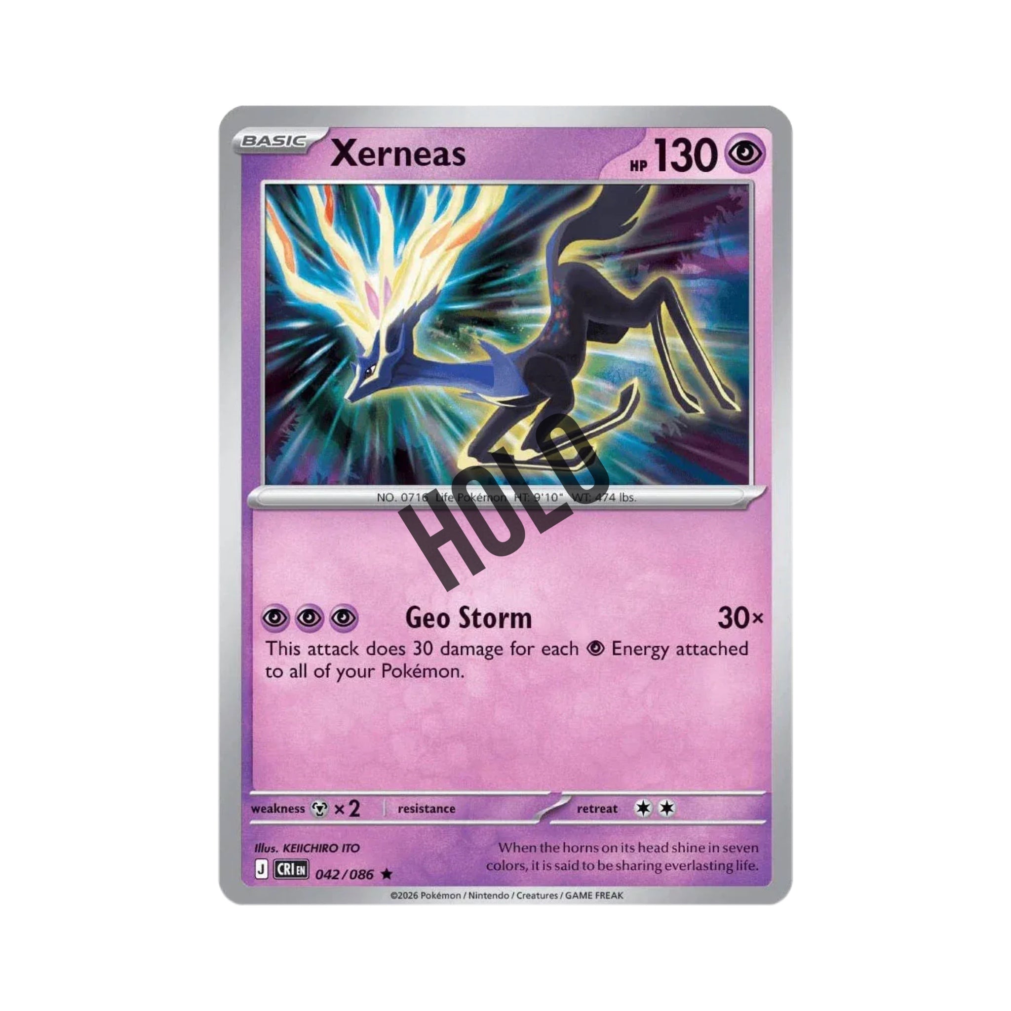 Xerneas (Holo) 042/086
