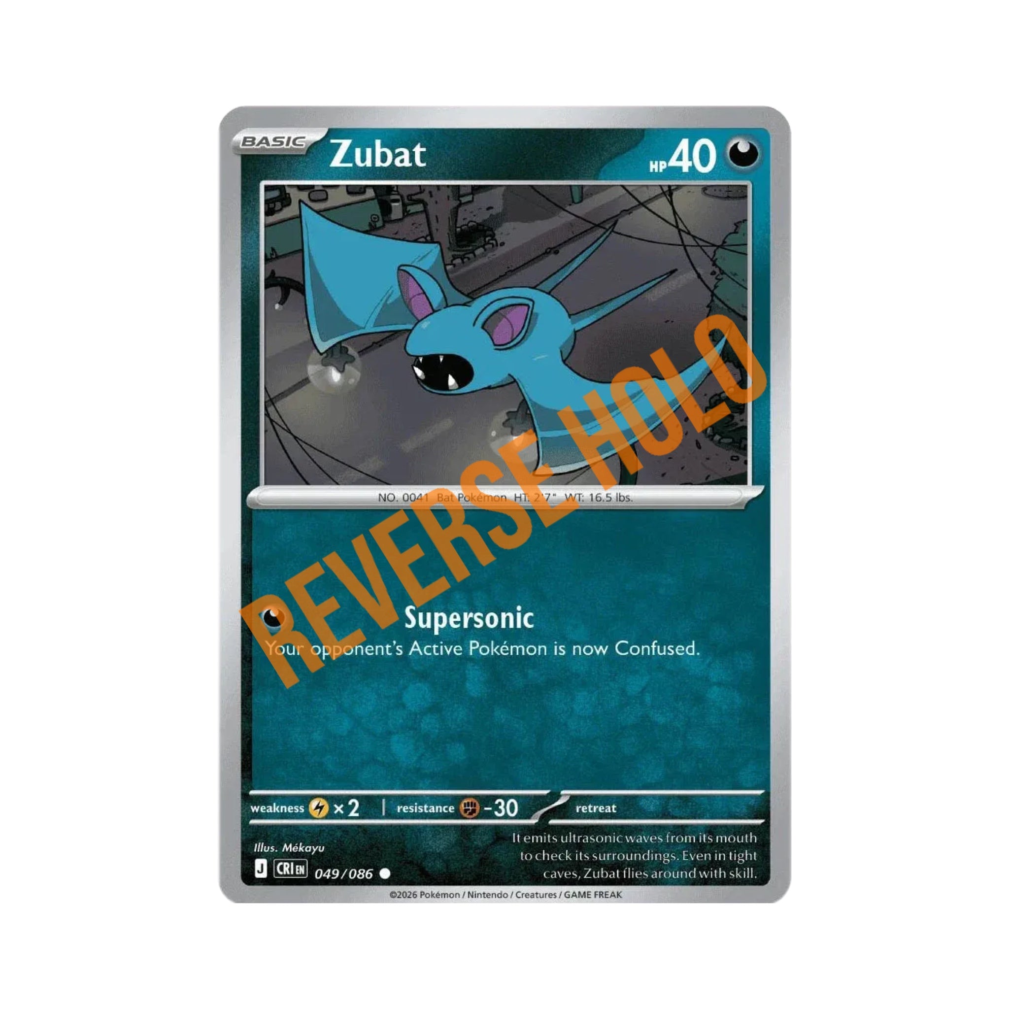 Zubat (Reverse Holo) 049/086